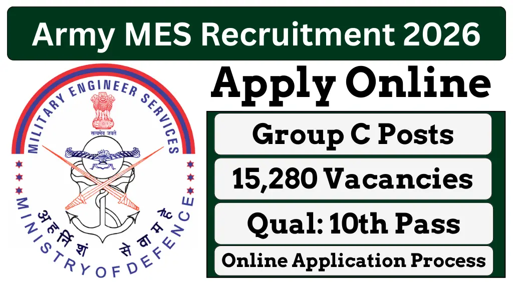 Army MES Recruitment 2026